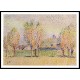 Eragny Landscape 1886, A New Print Of a Camille Pissaro Painting