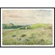 Eragny Ploughing Field 1888, A New Print Of a Camille Pissaro Painting