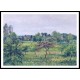 Eragny a Rainy Day in June 1898, A New Print Of a Camille Pissaro Painting