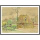 Eragny sur Epte 1886 89, A New Print Of a Camille Pissaro Painting