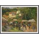 Festival at the Hermitage 1876 78, A New Print Of a Camille Pissaro Painting