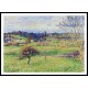 Field at Eragny 1885, A New Print Of a Camille Pissaro Painting