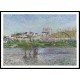 Flood at Pontoise 1882, A New Print Of a Camille Pissaro Painting