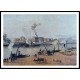 Foggy Morning Rouen 1896, A New Print Of a Camille Pissaro Painting