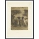 Four Bathers 1895, A New Print Of a Camille Pissaro Painting