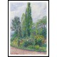 Garden of Octave Mirbeau at Damps Eure 1892, A New Print Of a Camille Pissaro Painting