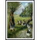 Goose Girl 1890, A New Print Of a Camille Pissaro Painting