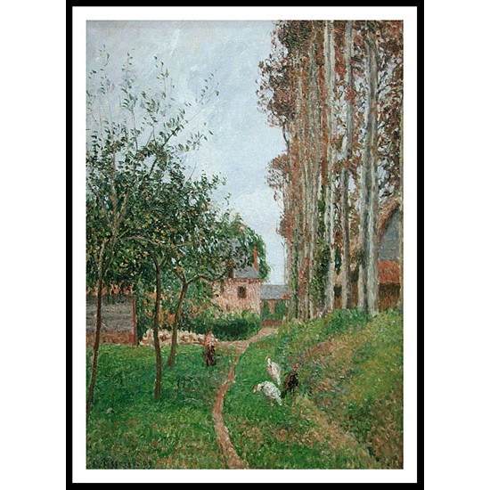 Grey Day 1899, A New Print Of a Camille Pissaro Painting