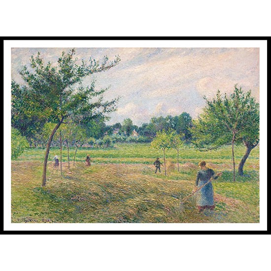 Haying Time 1902, A New Print Of a Camille Pissaro Painting