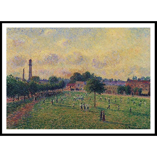 Kew Gardens 1892 01, A New Print Of a Camille Pissaro Painting