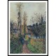 La Sentier de Basincourt 1884, A New Print Of a Camille Pissaro Painting