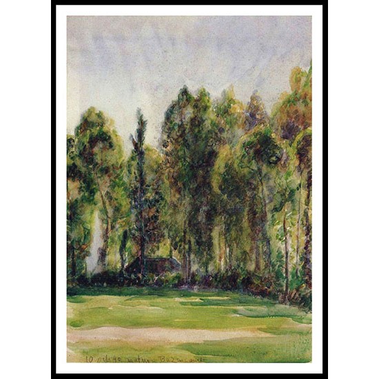 Landscape 1890, A New Print Of a Camille Pissaro Painting