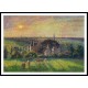 Landscape at Eragny 1897, A New Print Of a Camille Pissaro Painting