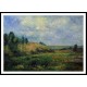 Landscape near Pontoise 1880, A New Print Of a Camille Pissaro Painting