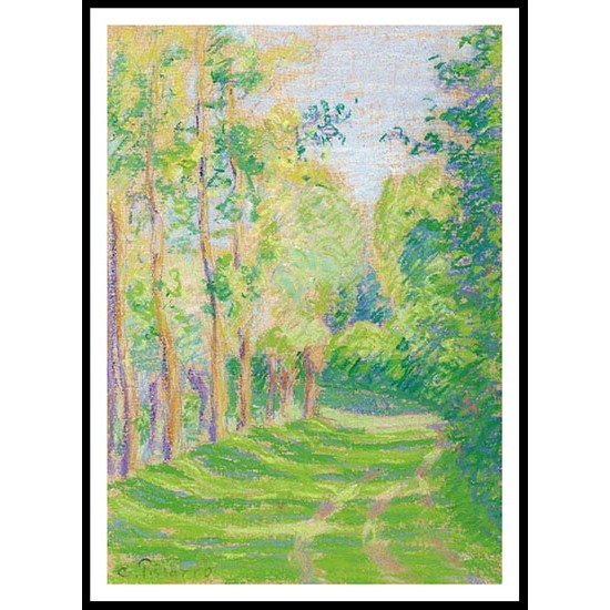 Landscape of Saint Charles, A New Print Of a Camille Pissaro Painting