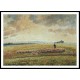 Landscape with Flock of Sheep 1902, A New Print Of a Camille Pissaro Painting