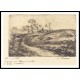 Landscape with Shepherd and Sheep at Osny Pontoise 1883, A New Print Of a Camille Pissaro Painting