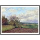 Landscape with a Cowherd 1872, A New Print Of a Camille Pissaro Painting