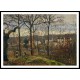 Louveciennes Winter Landscape 1870, A New Print Of a Camille Pissaro Painting