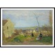 Louveciennes with Mount Valerien in the Background 1870, A New Print Of a Camille Pissaro Painting