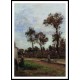 Louviciennes 1870, A New Print Of a Camille Pissaro Painting