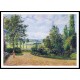 Mirbeaus Garden the Terrace 1892, A New Print Of a Camille Pissaro Painting