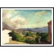 Mountain Landscape at Saint Thomas Antilles unfinished 1855, A New Print Of a Camille Pissaro Painting