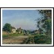 Outskirts of Louveciennes 1871, A New Print Of a Camille Pissaro Painting