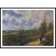 Path to the Chou Pontoise 1878, A New Print Of a Camille Pissaro Painting