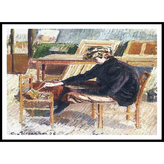 Paul study 1898, A New Print Of a Camille Pissaro Painting