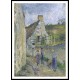 Paved Street at Valhermeil Auvers sur Oise 1890, A New Print Of a Camille Pissaro Painting