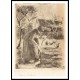 Peasant Laboring 1890, A New Print Of a Camille Pissaro Painting