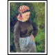 Peasant Woman 1880, A New Print Of a Camille Pissaro Painting