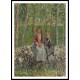 Peasants Seated under the Trees at Moret 1902, A New Print Of a Camille Pissaro Painting