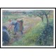 Peasants at Work Pontoise 1880, A New Print Of a Camille Pissaro Painting