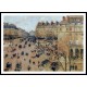 Place du Thretre Francais Sun Effect 1898, A New Print Of a Camille Pissaro Painting