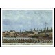 Pontoise Dam 1872, A New Print Of a Camille Pissaro Painting