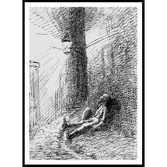 Poor John sketch, A New Print Of a Camille Pissaro Painting