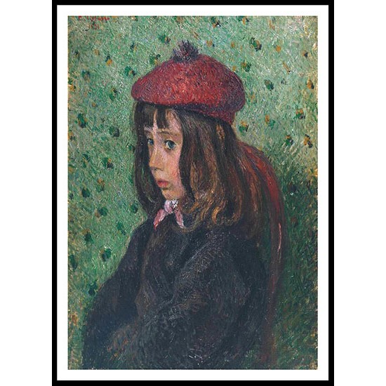 Portrait of Felix Pissarro  1881, A New Print Of a Camille Pissaro Painting