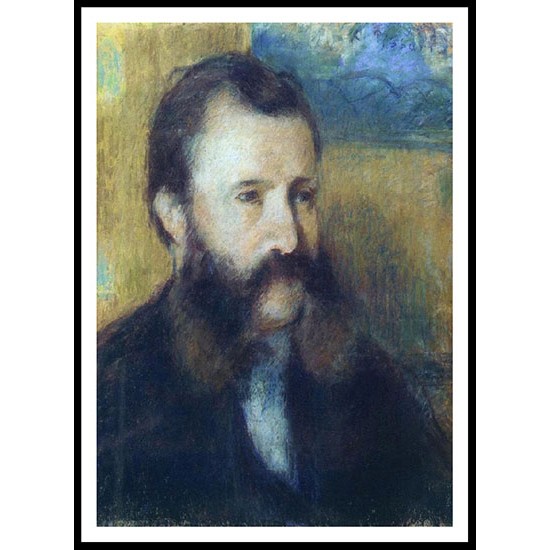 Portrait of Monsieur Louis Estruc 1874, A New Print Of a Camille Pissaro Painting