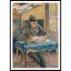 Portrait of Rodo Reading 1893, A New Print Of a Camille Pissaro Painting