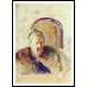 Portrait of the Artists Mother 1888, A New Print Of a Camille Pissaro Painting