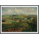 Rainbow Pontoise 1877, A New Print Of a Camille Pissaro Painting