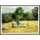 Resting Harvesters Montfoucault 1875, A New Print Of a Camille Pissaro Painting