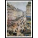 Rue Saint Lazare 1893, A New Print Of a Camille Pissaro Painting