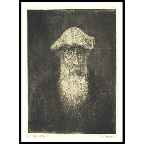 Self Portrait 1890, A New Print Of a Camille Pissaro Painting