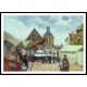 September Celebration Pontoise 1872, A New Print Of a Camille Pissaro Painting