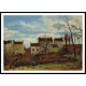 Spring at Pontoise 1872, A New Print Of a Camille Pissaro Painting