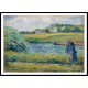 Strolling near the Water Pontoise 1877, A New Print Of a Camille Pissaro Painting