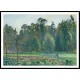 The Cabbage Field Pontoise 1873, A New Print Of a Camille Pissaro Painting